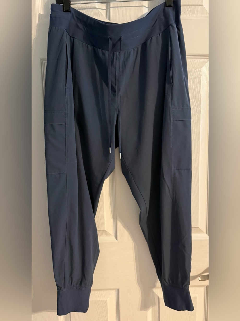 CALIA Women’s XL Navy Blue Cargo Jogger Pants Stretch Pull-On
